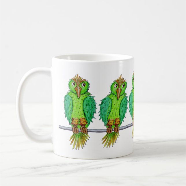 Tecknade Fåglar Kaffemugg (Vänster)