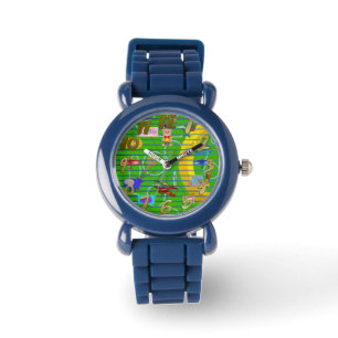 Tecknade figurer armbandsur