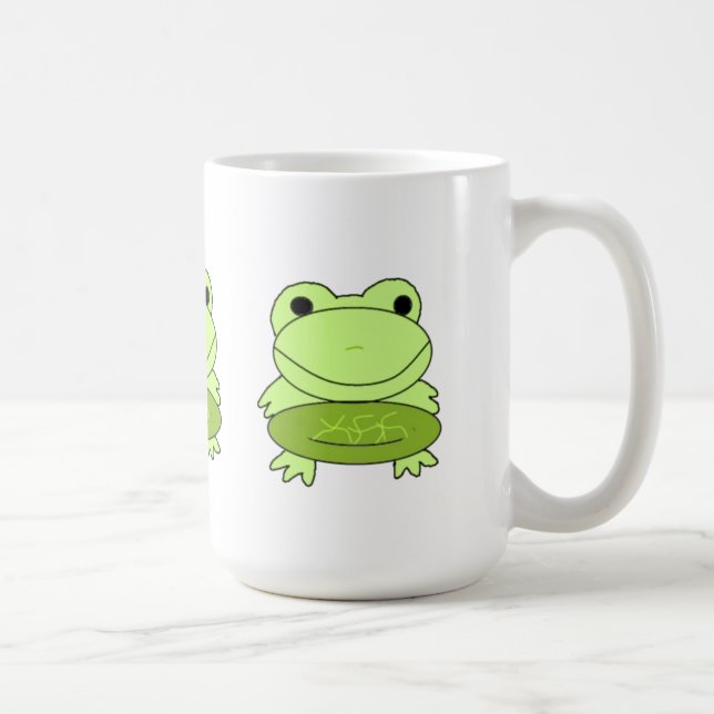 Tecknade grodor kaffemugg (Höger)