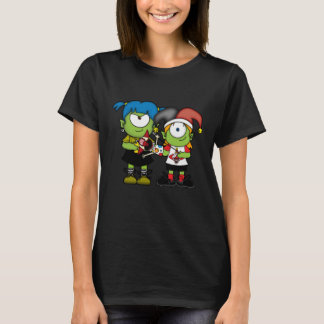 Tecknade monster t shirt