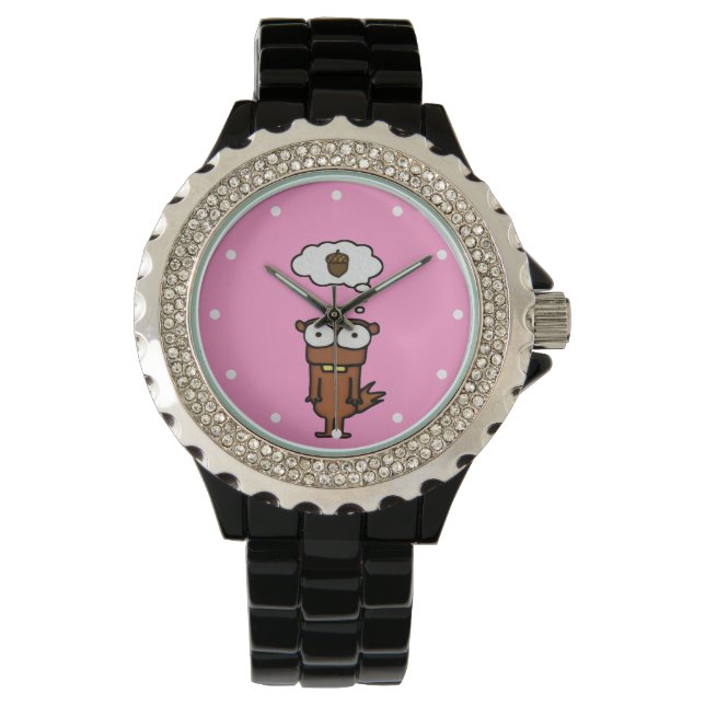 Tecknadekorre Armbandsur (Framsida)