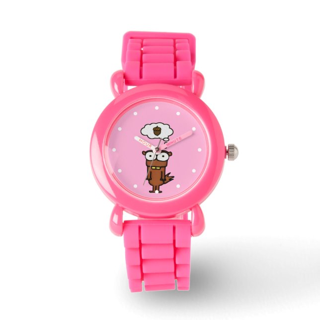 Tecknadekorre Armbandsur (Framsida)