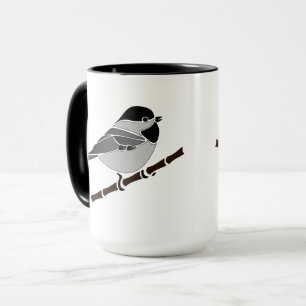 Tecknaden Adsible Carolina Chickadee Mugg