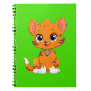 Tecknaden Adsible Cat Anteckningsbok