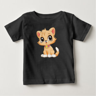 Tecknaden Adsible Cat T Shirt