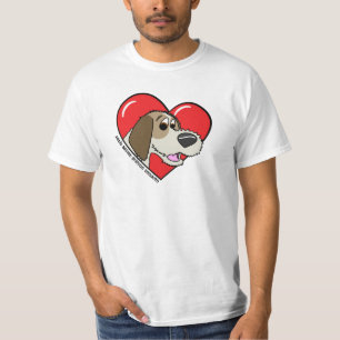 Tecknaden älskar jag min PBGV Tee