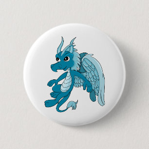 Tecknaden Blue Dragon Knapp