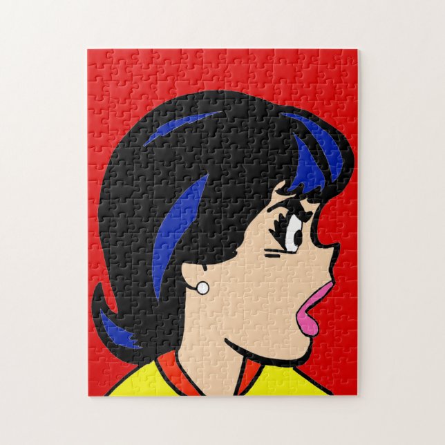 Tecknaden Chef, Jigszawa Puzzle Pussel (Vertikal)