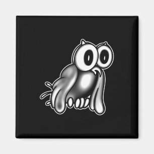 Tecknaden Clown X Uggla Ghost X Vintage Magnet