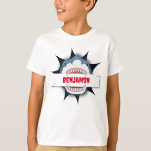 Tecknaden coola Shark T Shirt