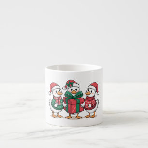 Tecknaden Cute Jul Ankor Artikel-68105 Espressomugg