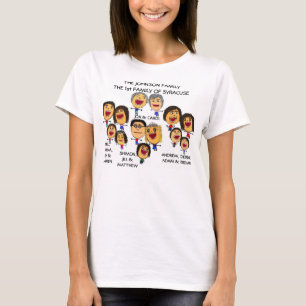 Tecknaden Family Reunion Funny Tee