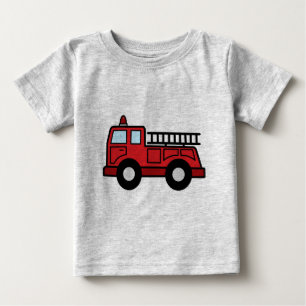 Tecknaden fäster ihop lastbilen för fordon för t shirt