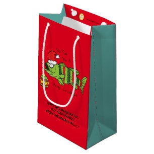 Tecknaden Fisk Cute (finsk julbuss)