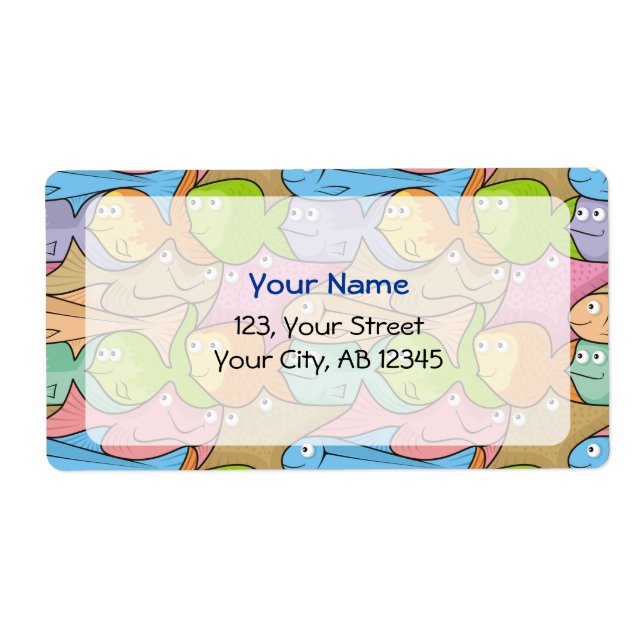 Tecknaden Fiske Fraktsedel (Framsidan)