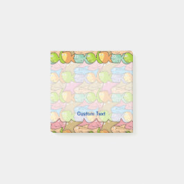 Tecknaden Fiske Post-it Block