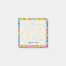 Tecknaden Fiske Post-it Block