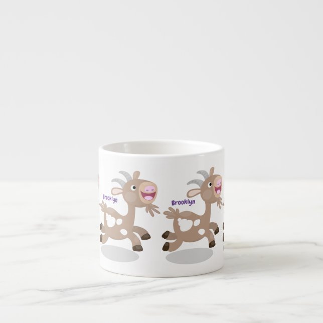 Tecknaden för billy av Cute lycklig Espressomugg (Framsidan)