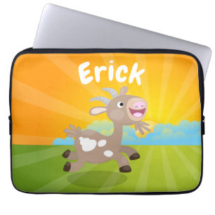 Tecknaden för billy av Cute lycklig Laptop Fodral