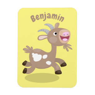 Tecknaden för billy av Cute lycklig Magnet