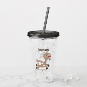 Tecknaden för billy av Cute lycklig Take Away Mugg