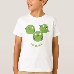 Tecknaden för brysselkål t shirt