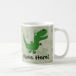 Tecknaden för den T-Rex TyrannosaurusRex Kaffemugg