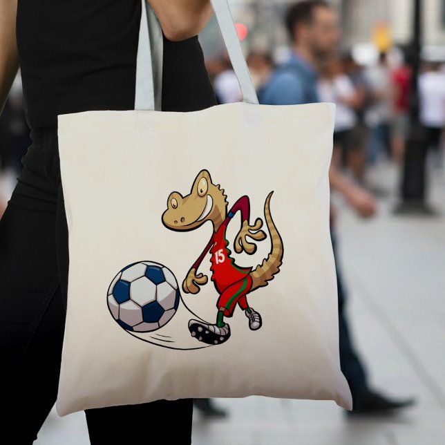 Tecknaden för fotboll i lycklig-fotboll - stjärnor tygkasse (Skapare uppladdad)