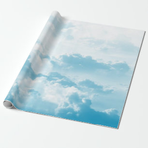 Tecknaden himmel i moln bilder presentpapper