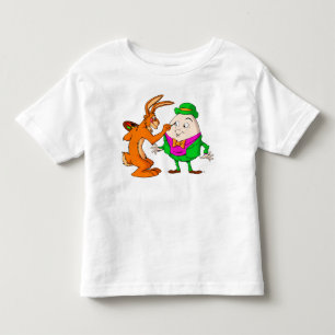 Tecknaden Humpty Dumpty lurar T-tröja Tee Shirt