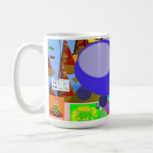 Tecknaden Merry Spaceship Kaffemugg