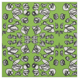 tecknaden mönster rita tyg