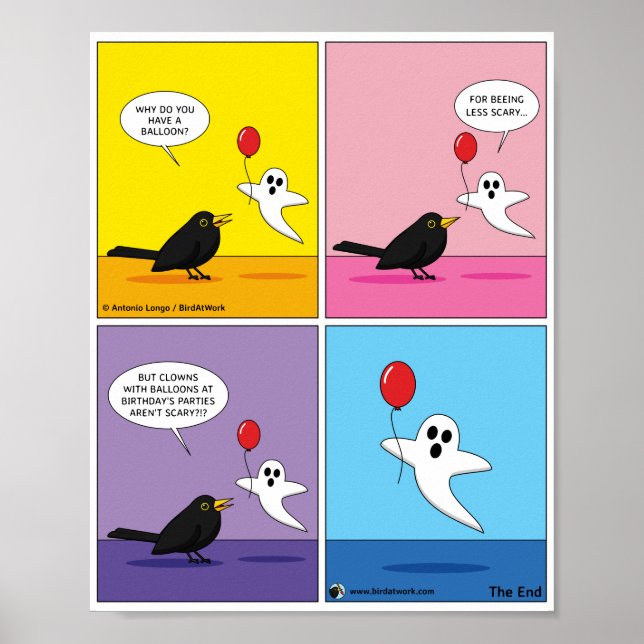 Tecknaden Motsatt mål nås Poster (Framsidan)