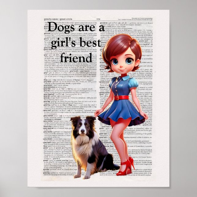 Tecknaden Ordlista konst PIN-kod Poster (Framsidan)