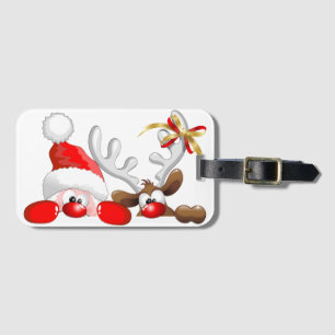 Tecknaden Ornament Magnet B Bagagebricka