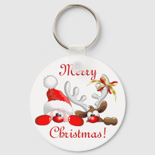 Tecknaden Ornament Magnet B Nyckelring