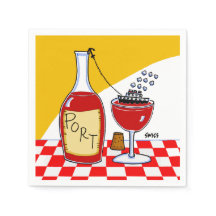 Tecknaden Party i Vin Tasting