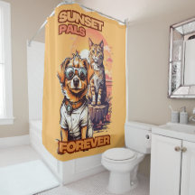 Tecknaden Pets Design för gyllene timmar