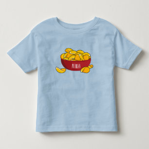 Tecknaden Potato chip illustration T Shirt