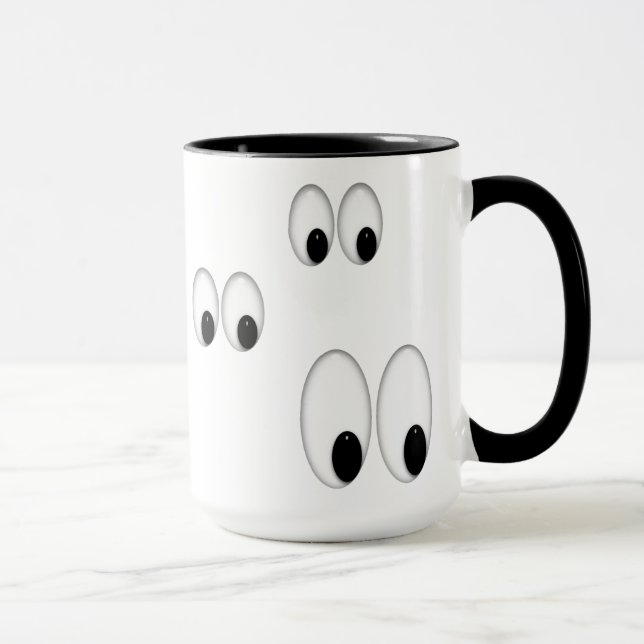Tecknaden synar den roliga chefkaffemuggen mugg (Höger)