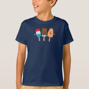 Tecknaden T-Shirt för sommarbehandling av Cute Div