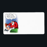 Tecknaden Tooth Fairy Santa Funny jul Fraktsedel<br><div class="desc">du hur det skulle vara om tomten gjorde Tooth Fairy's jobb? Lägg till din egen anpassningsbar för en gåva som någon är bunden till kärlek. Eller hat. Eller vara likgiltig inför detta. Men hur som helst, du känner bra ge för dem. Och om du inte gör det, försök slå dem...</div>