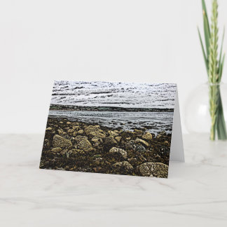 Tecknaden vaggar hälsningkortet kort