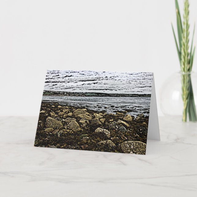 Tecknaden vaggar hälsningkortet kort (Framsida)