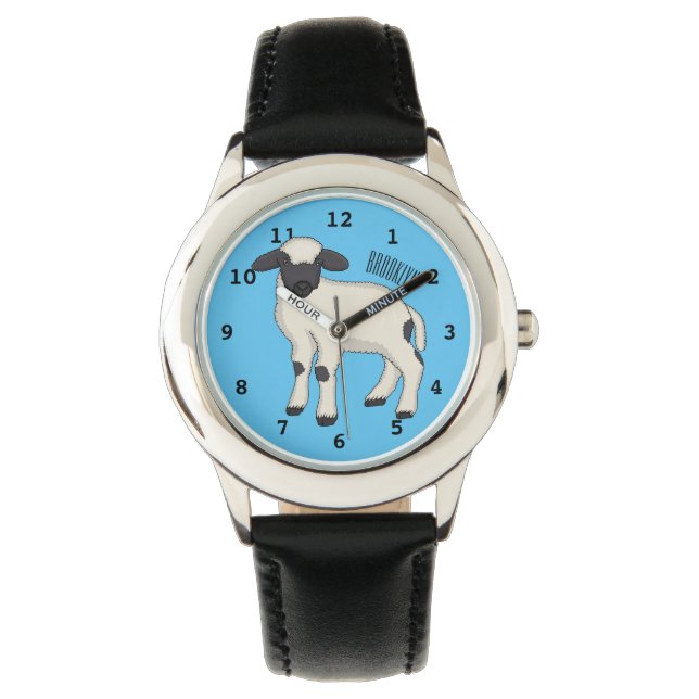 Tecknaden Valais Blendorse får illustration Armbandsur (Framsida)