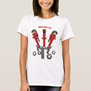 Tecknaden verktyg humor t shirt