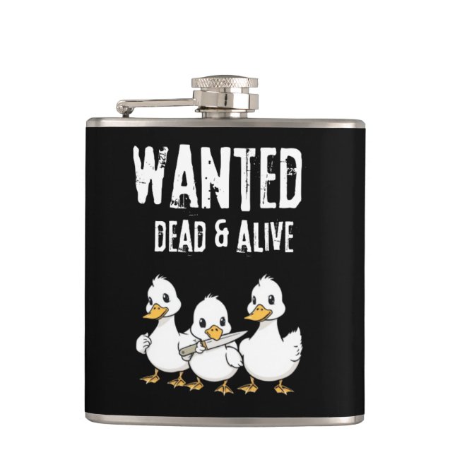 Tecknaden Wanted Dead & Alive Funny Anka Fickplunta (Framsidan)