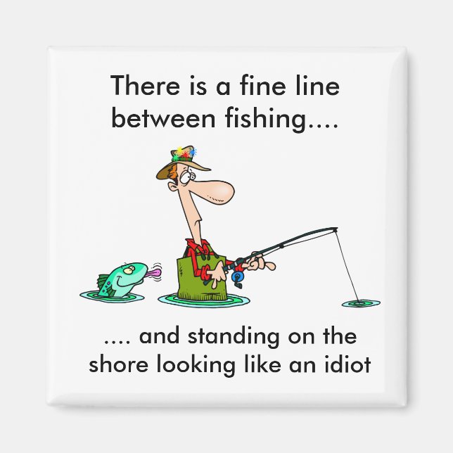 tecknadens fiske.. magnet (Framsidan)