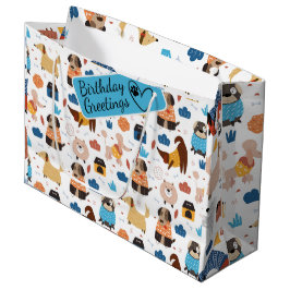 Tecknadens galna stora presentväska utan hund från