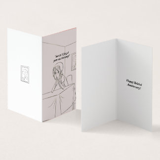 tecknadens hälsningskort för lycklig, Belet-årsjub Kort